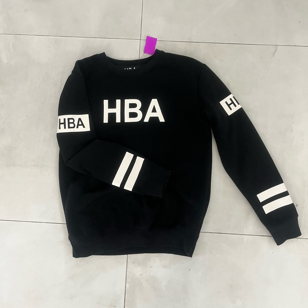 Hood by Air Black Crewneck Sweater